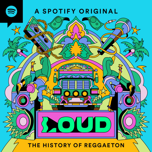 LOUD: The History of Reggaeton Logo